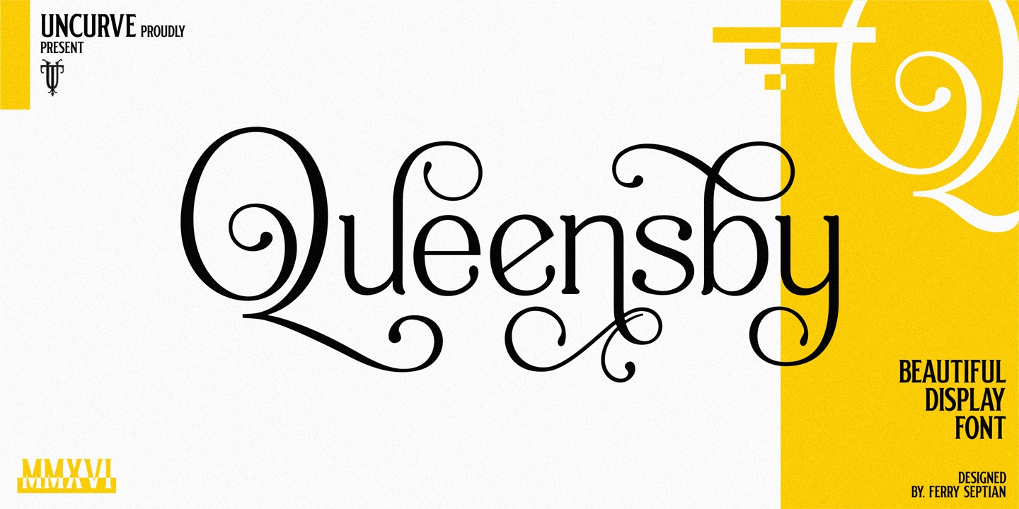 Font Queensby